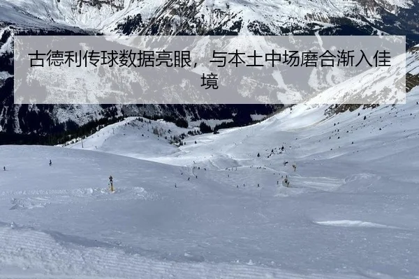 古德利传球数据亮眼，与本土中场磨合渐入佳境